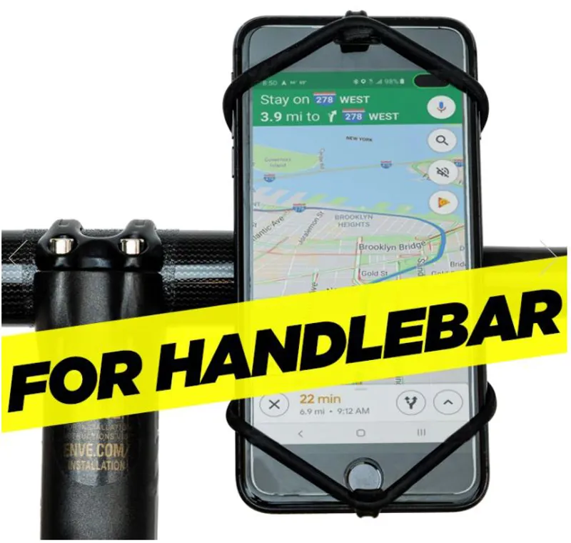 Ulac Spyder Z Pro Phone Holders Handlebar Mount In Black